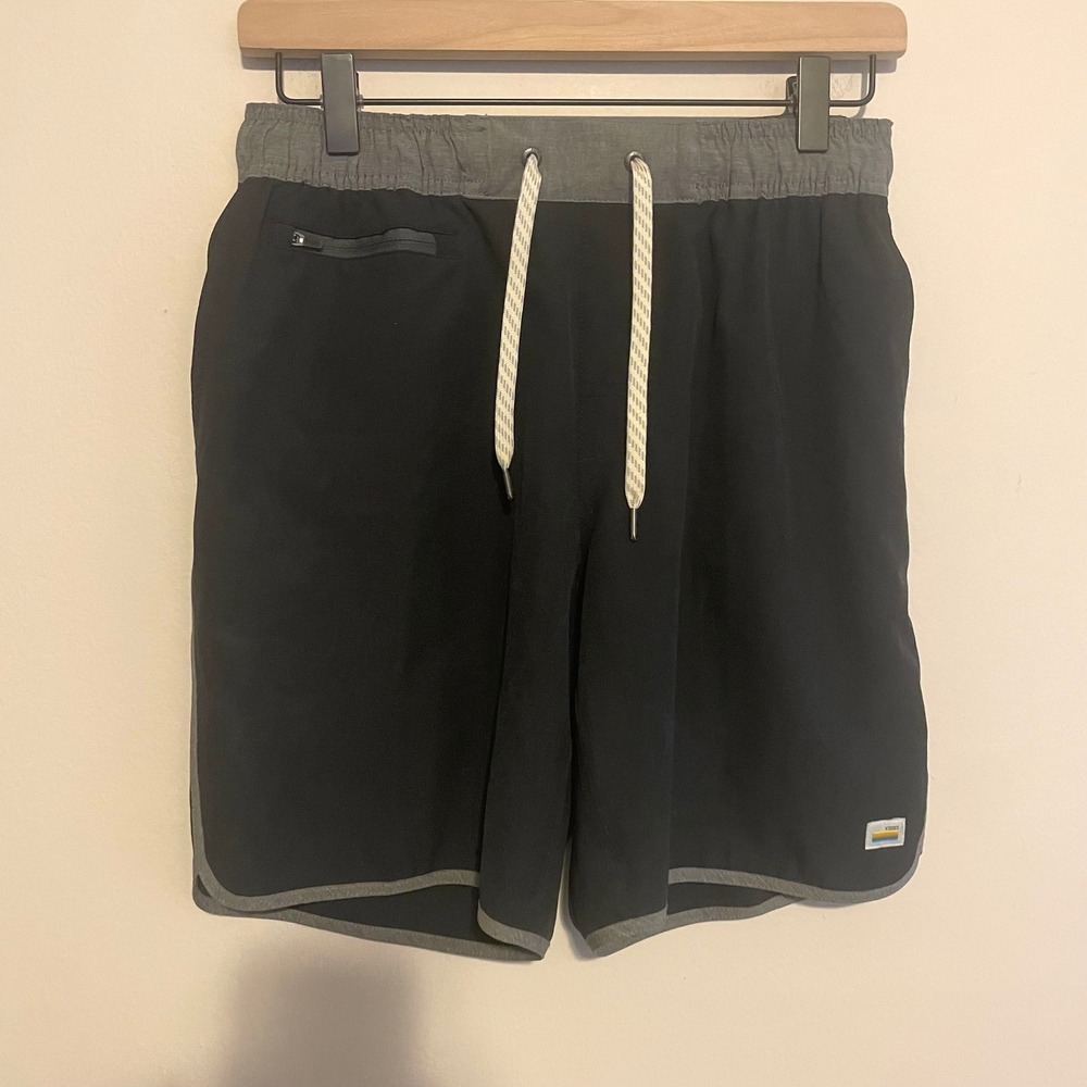 Vuori Banks Shorts gray S active athletic running performance outdoor